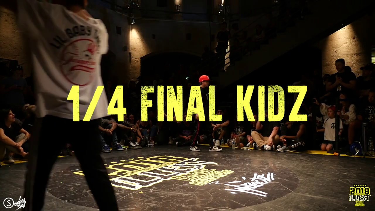 INTERNATIONALL ILLEST BATTLE 2018 1/4 FINALS KIDZ / CHILD TWIGGZ VS LIL BABY TWIGGZ