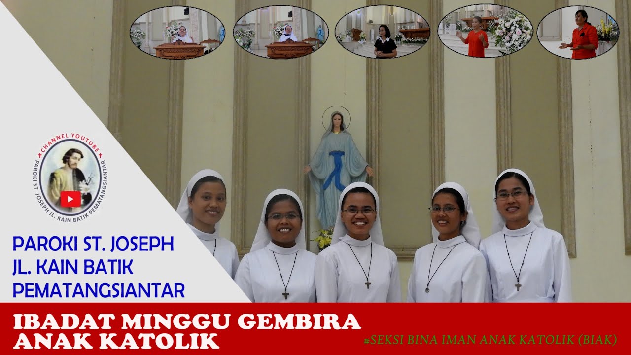 Ibadat Minggu Gembira Anak Katolik, 14 Februari 2021