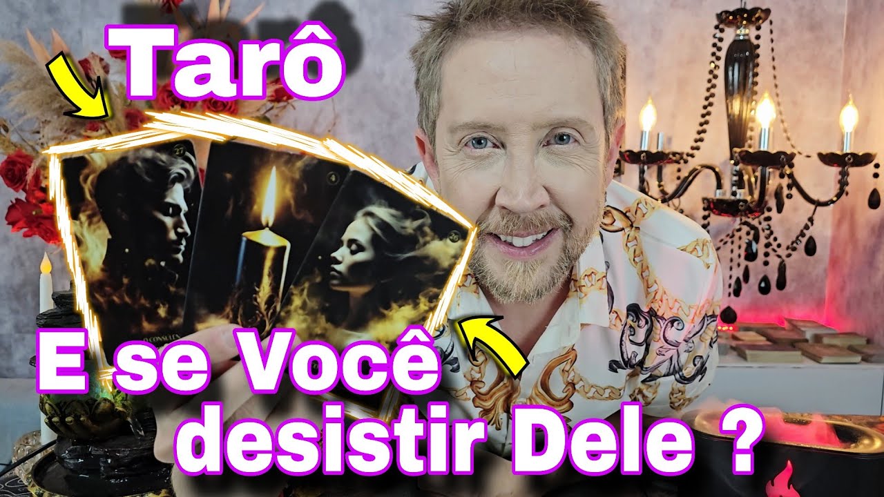 E SE VOCÊ DESISTIR DELE ? O QUE ELE FARIA ? COMO VOCÊ FICARIA ?tarô de hoje,rei do oráculo hoje,buba