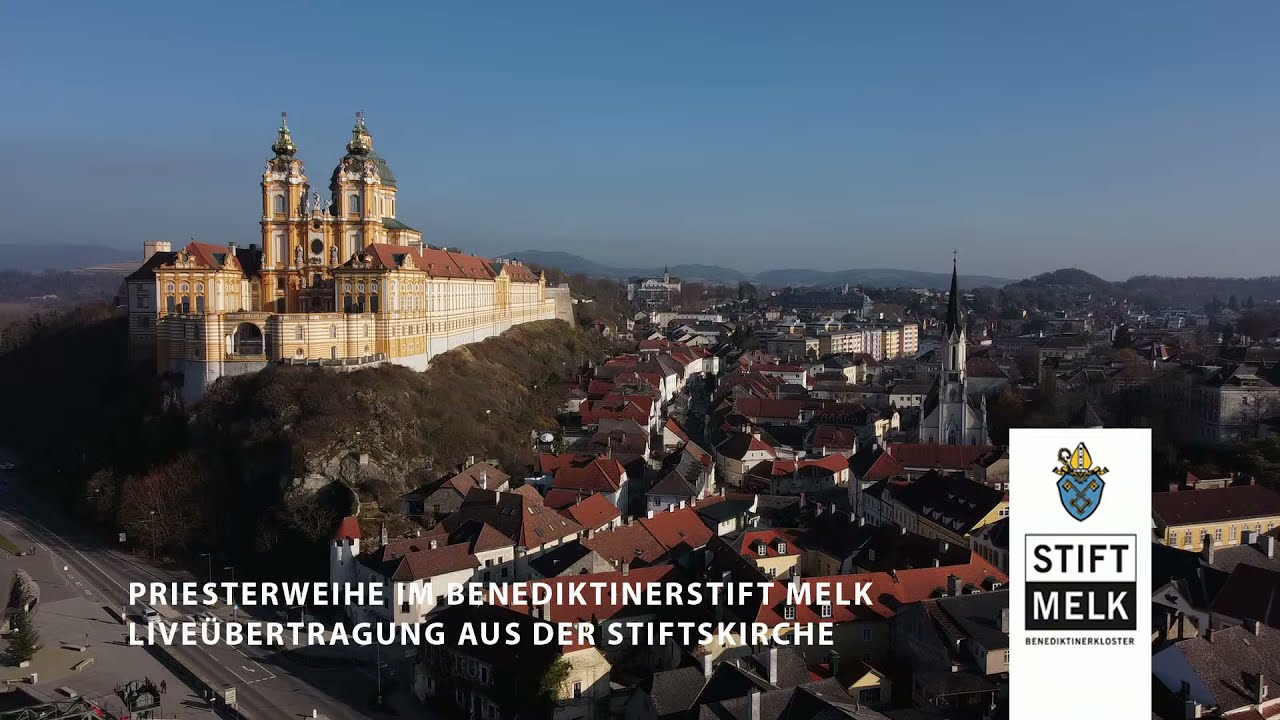 21.11.2021 Priesterweihe im Stift Melk. Der Festakt  beginnt bei Minute 13:20.