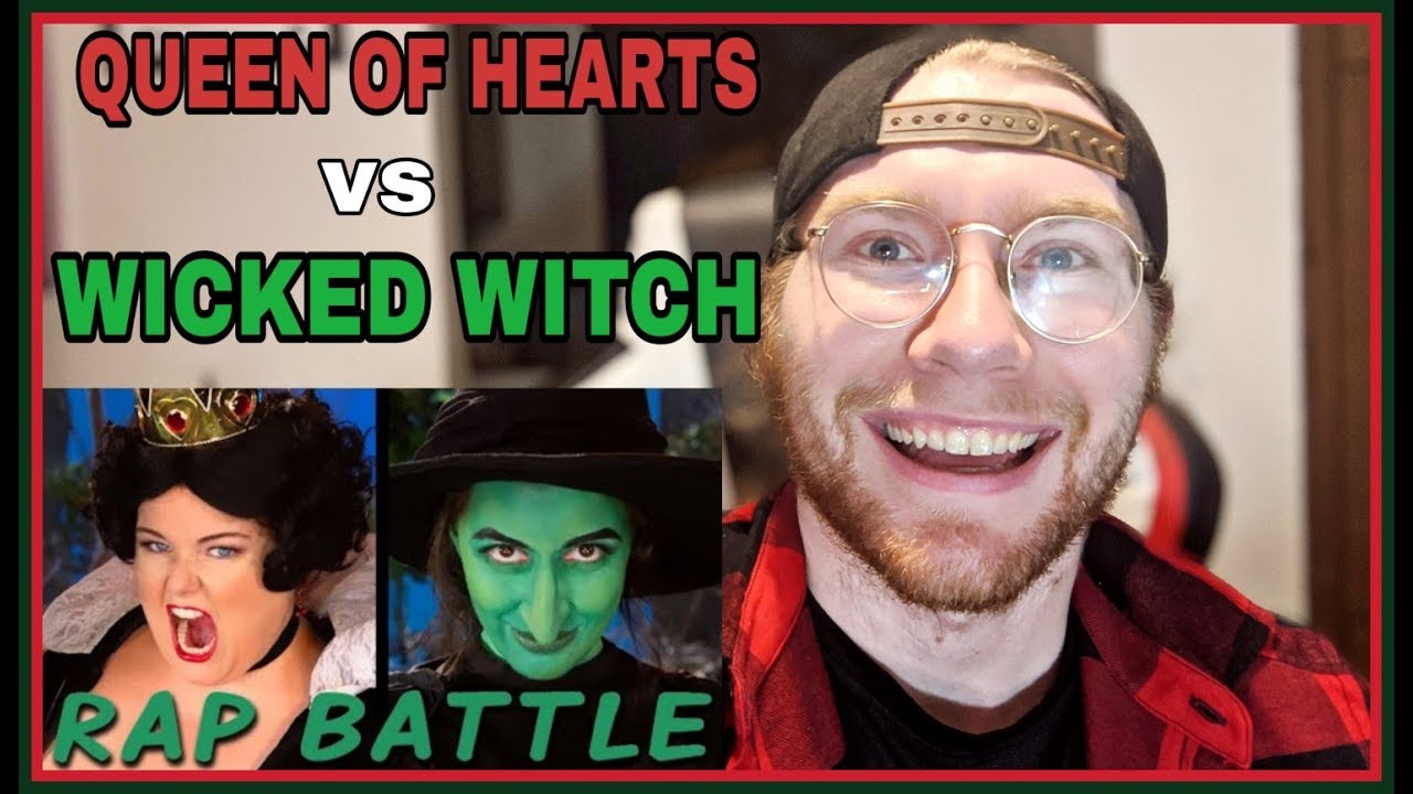 QUEEN OF HEARTS vs WICKED WITCH: Princess Rap Battle REACTION!!