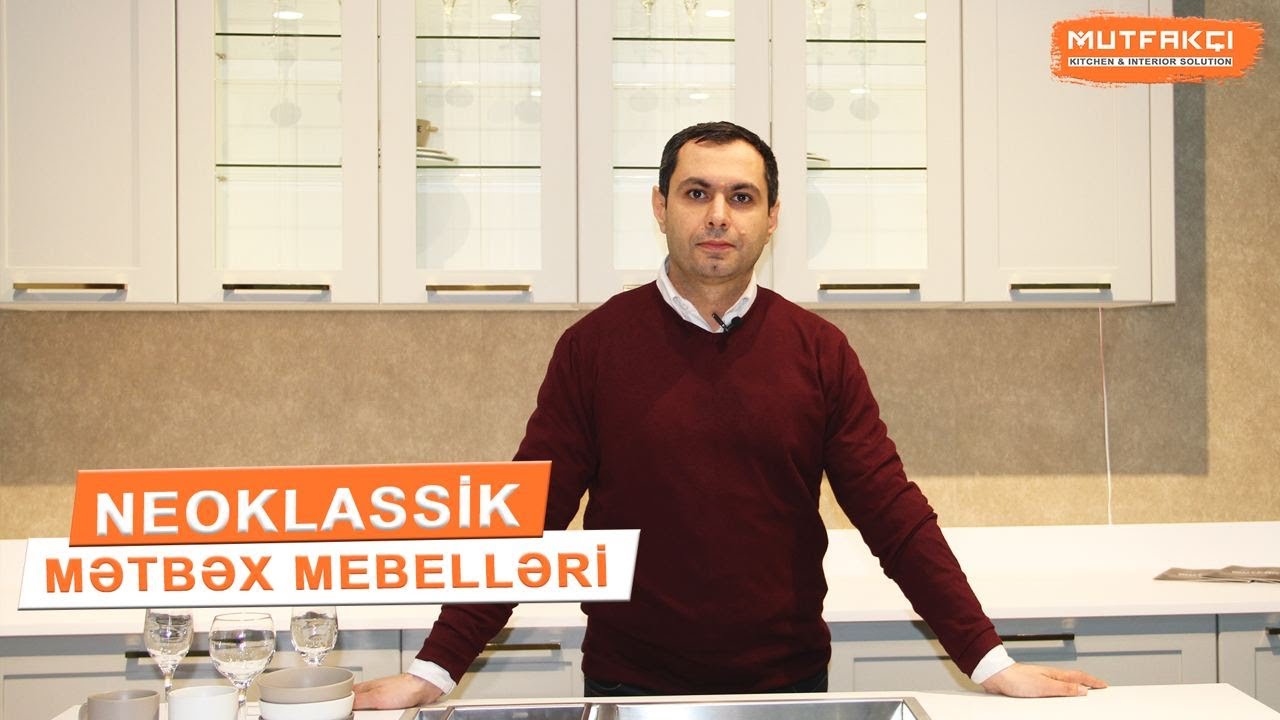 Neoklassik mətbəx mebelləri | Metbex mebeli dizaynları