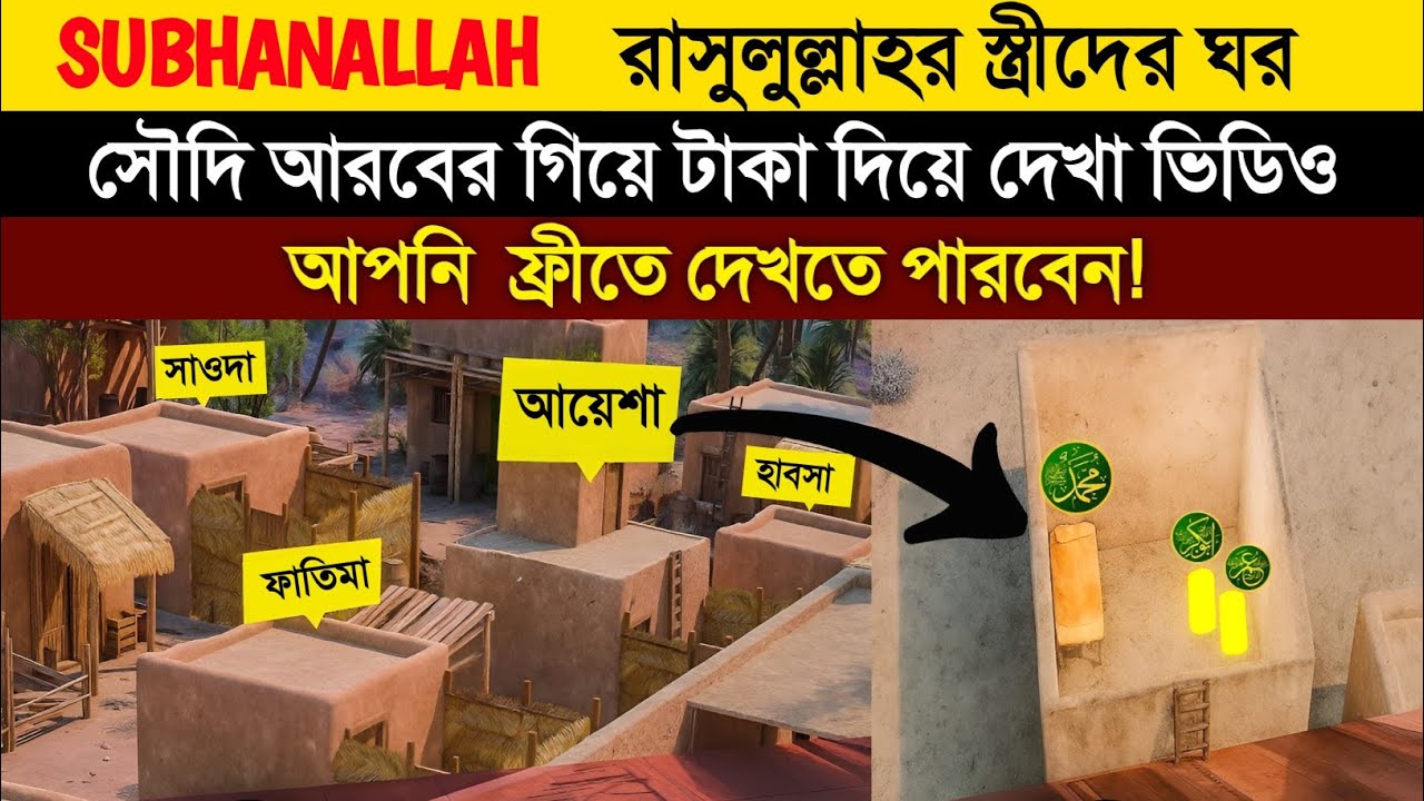 AI Recreates the Homes of Prophet Muhammad ﷺ | What Did Madinah Look Like 1400 Years Ago? 