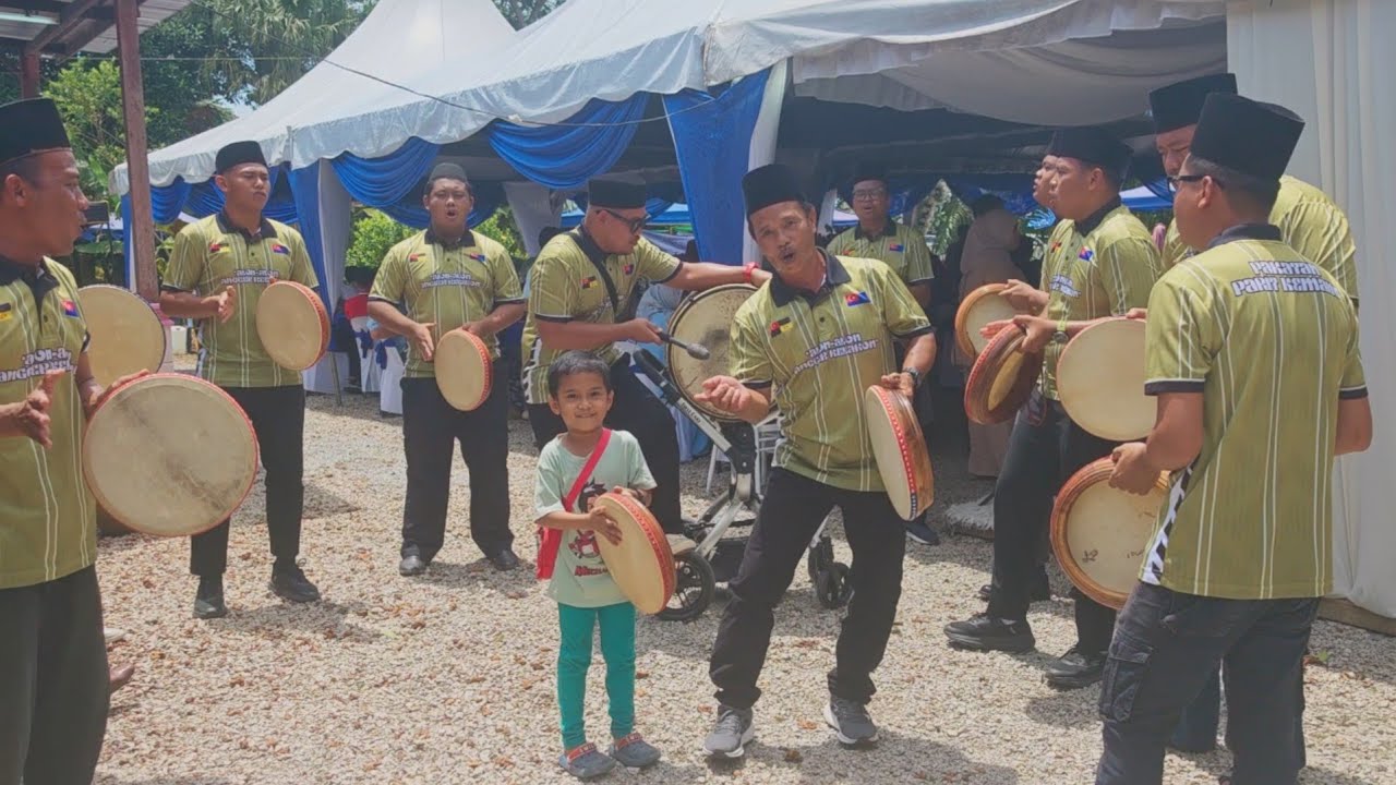 BERARAK PENGANTIN DI KG SG NIBONG (25 OKTOBER 2025) KUMPULAN KOMPANG PARIT KEMANG