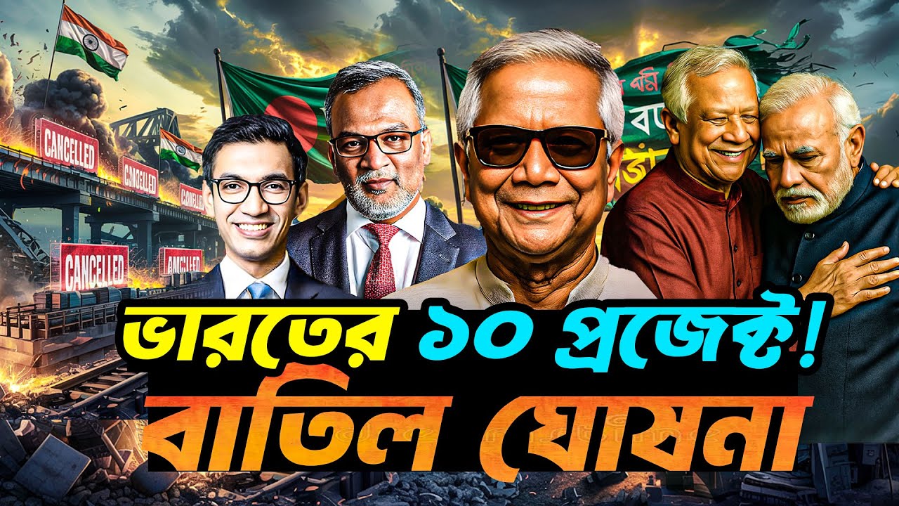 দেশ বাঁচাতে ভারতীয় ১০টি বড় প্রজেক্ট বাতিল ! ড. ইউনুসের চমক! Dr. Yunus| Modi | Durbin News