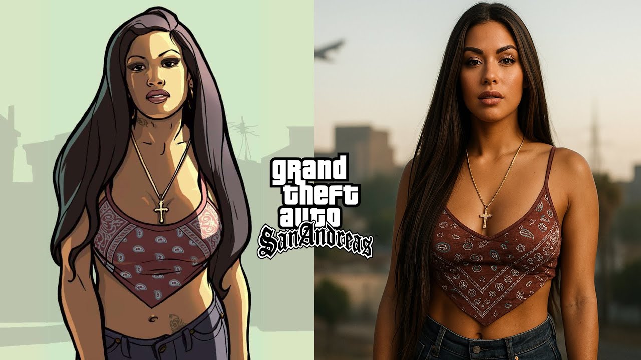 GTA San Andreas Characters Reimagined in Real Life with AI! | (GTA San Andreas)