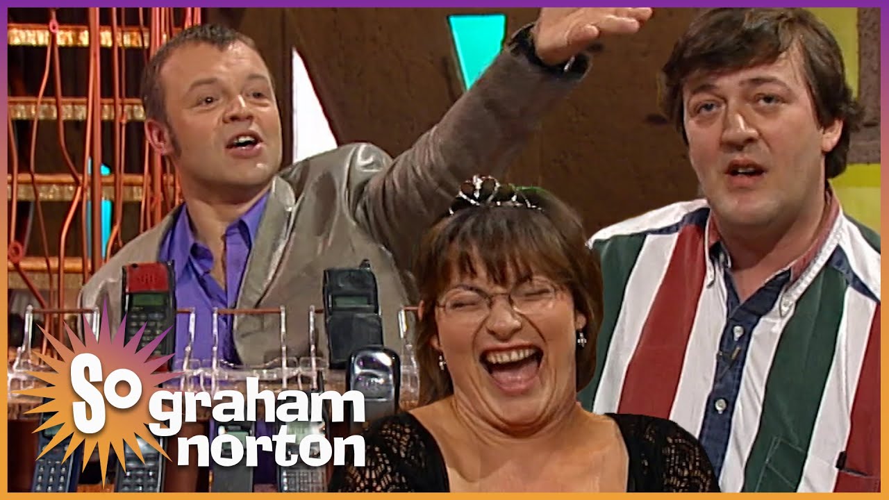Stephen Fry and Lorraine Kelly Record a Cheeky Message | So Graham Norton