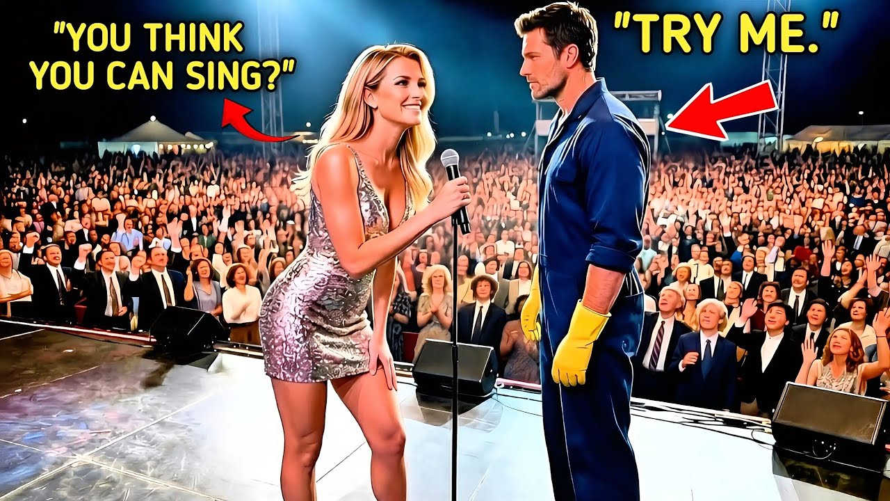 “Famous Singer Forced Janitor to Sing Solo to Mock Him — But He Hit Notes She Never Could”
