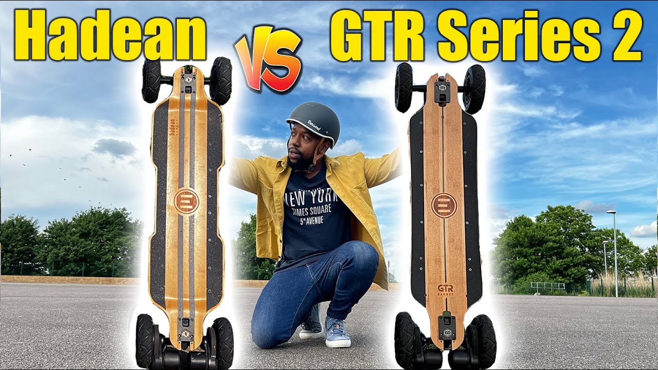 Evolve Hadean против GTR Series 2 — какой электроскейтборд купить?