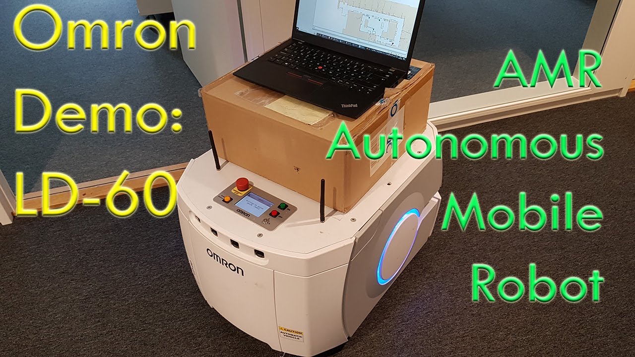Mobile Robot Omron LD 60 Demonstration