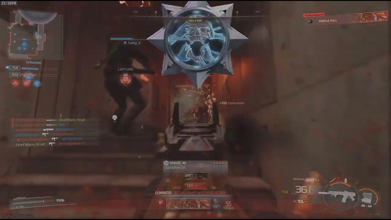 Call of Duty Face off Domination Paranoia map