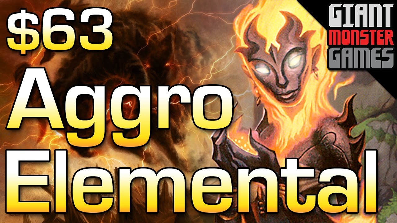 Budget Mtg Deck Tech - Modern Elemental Aggro ($63)