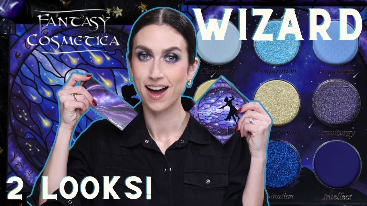 NEW FANTASY COSMETICA WIZARD COLLECTION! | 2 Looks, Close Ups & Swatches!
