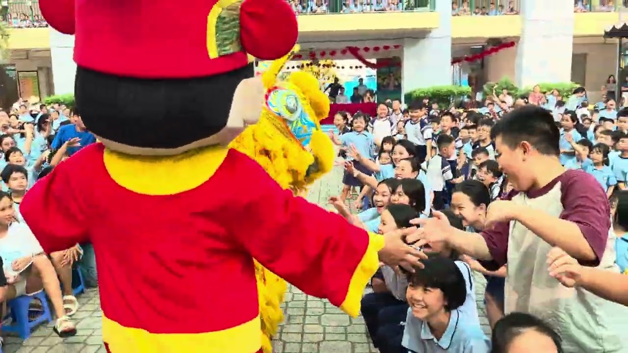 Múa lân Chào xuân Bính Ngọ 2026 (2)- Trường Tiểu học Giồng Ông Tố, P. Bình Trưng, TpHCM