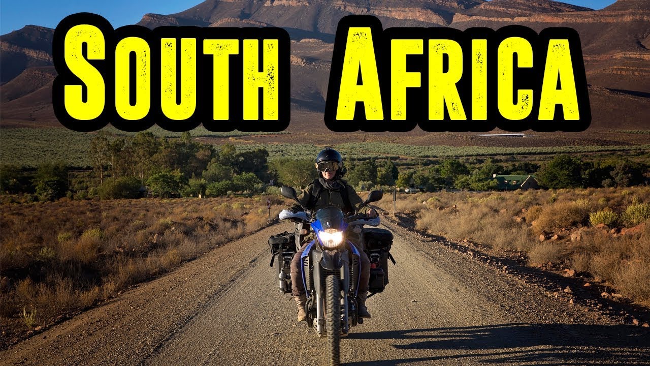 solo Female crosses South Africa on a Motorcycle