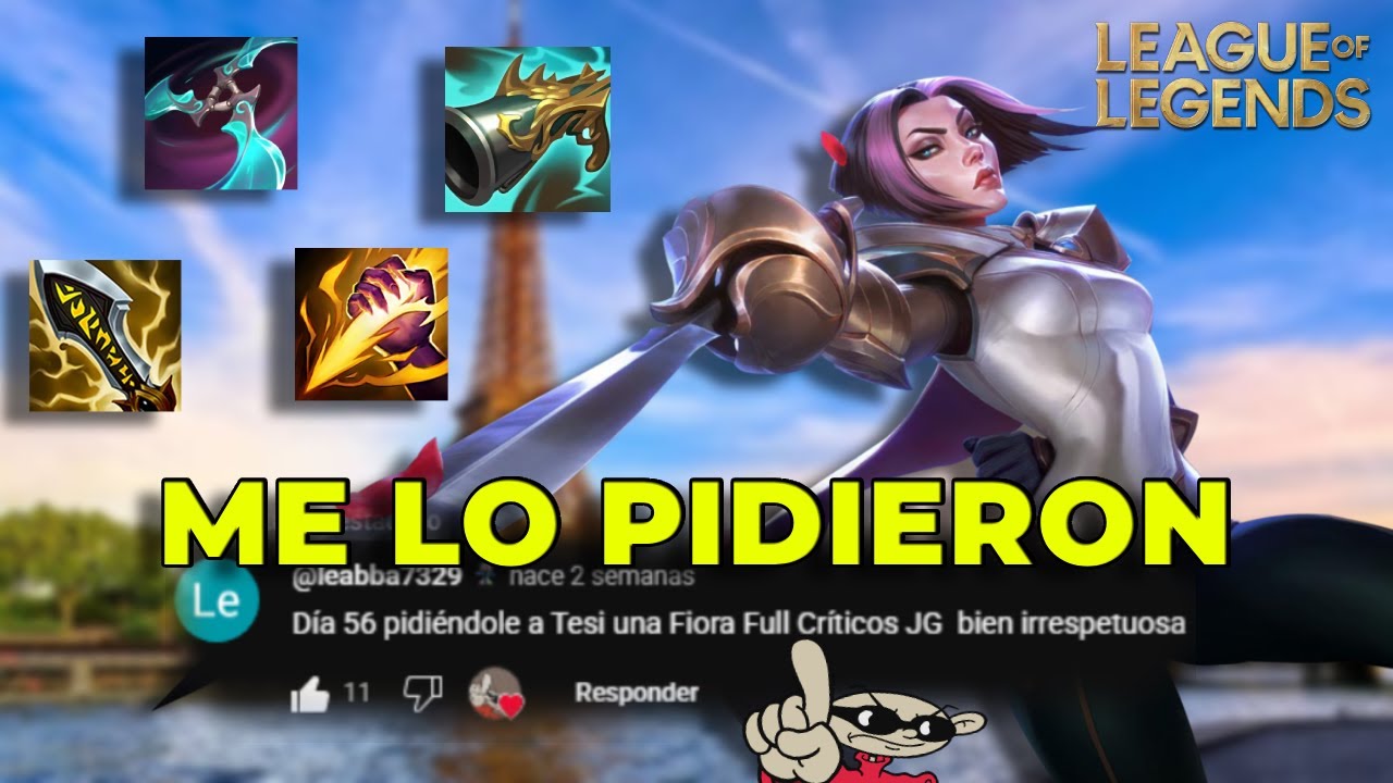 FIORA JG FULL CRITICO BIEN IRRESPETUOSA | TesiEnLol