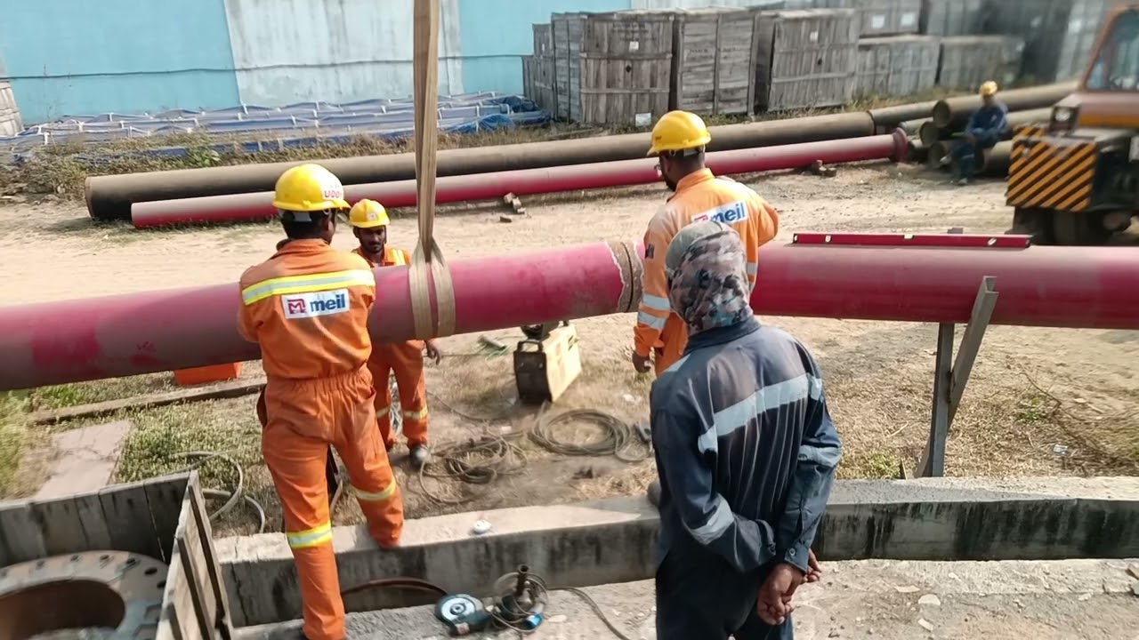 Cs pipe fittings kiya gya hai 