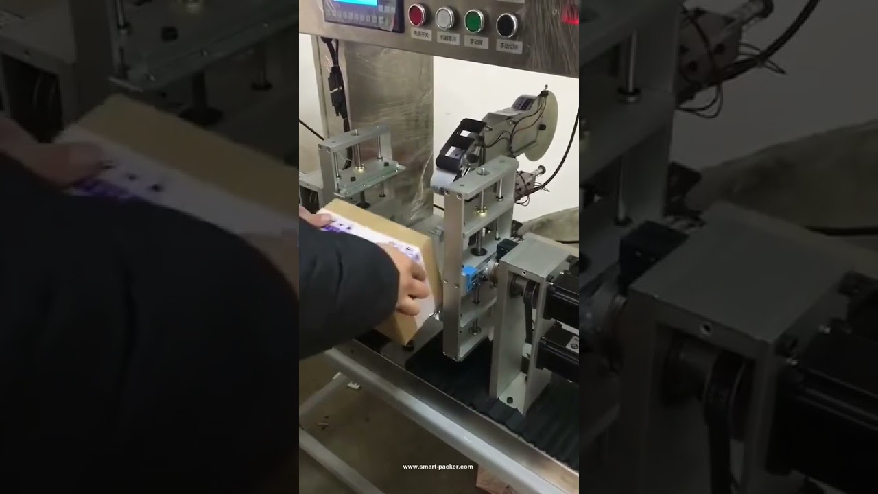 Semi automatic flexible box carton tape sealing machine carton box taping machine for shipping packi