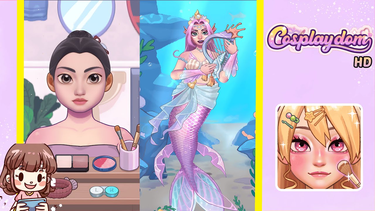 Cosplaydom Level 34 Mermaid Solution Walkthrough