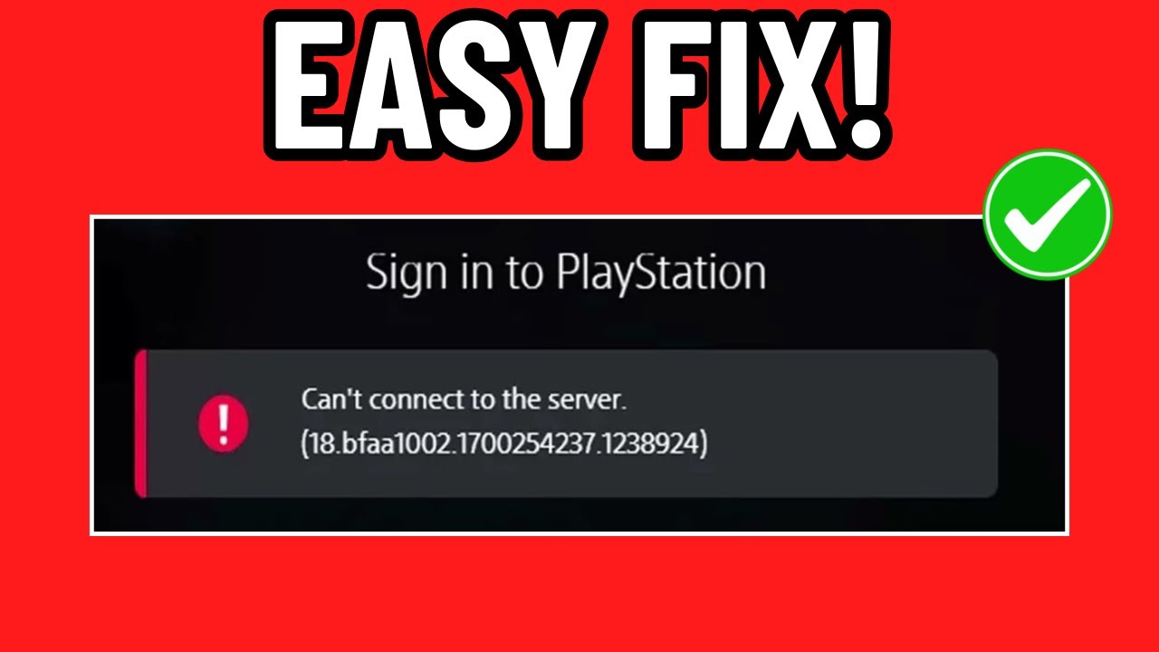 НЕ УДАЕТСЯ ПОДКЛЮЧИТЬСЯ К СЕРВЕРУ | ОШИБКА ВХОДА В PLAYSTATION 2026! (ПРОСТОЕ РЕШЕНИЕ)