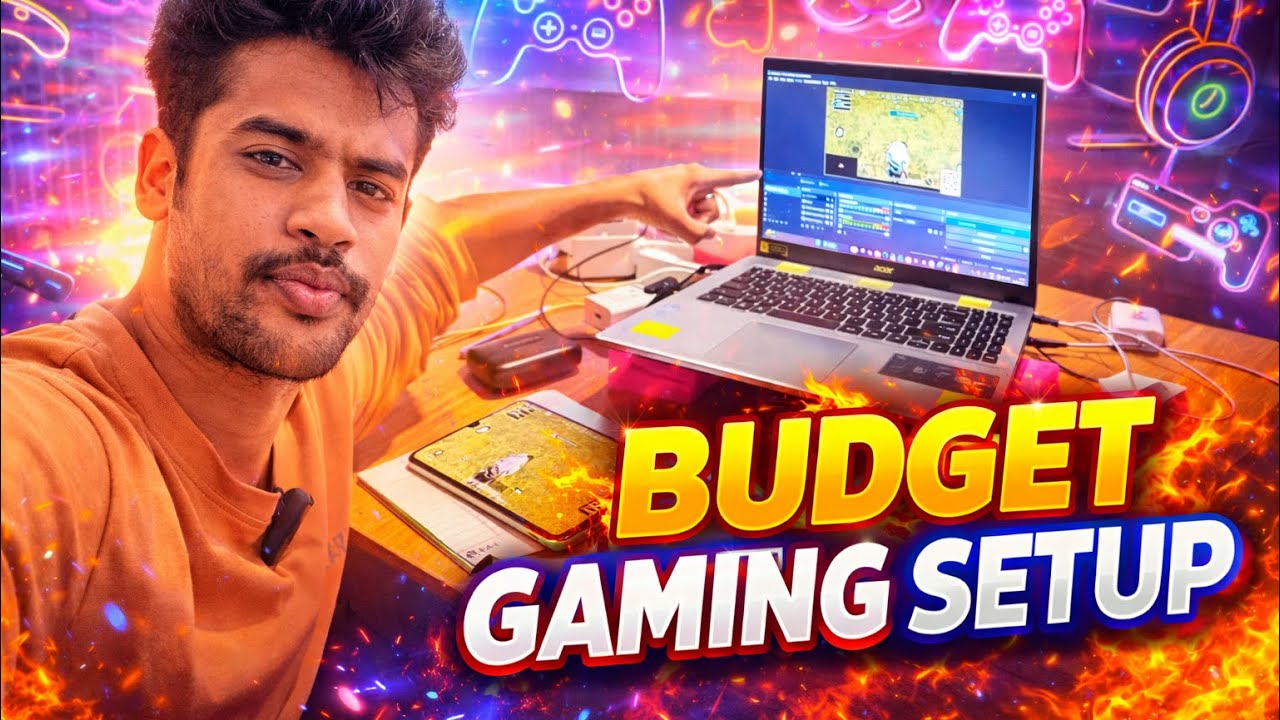 Budget gaming setup