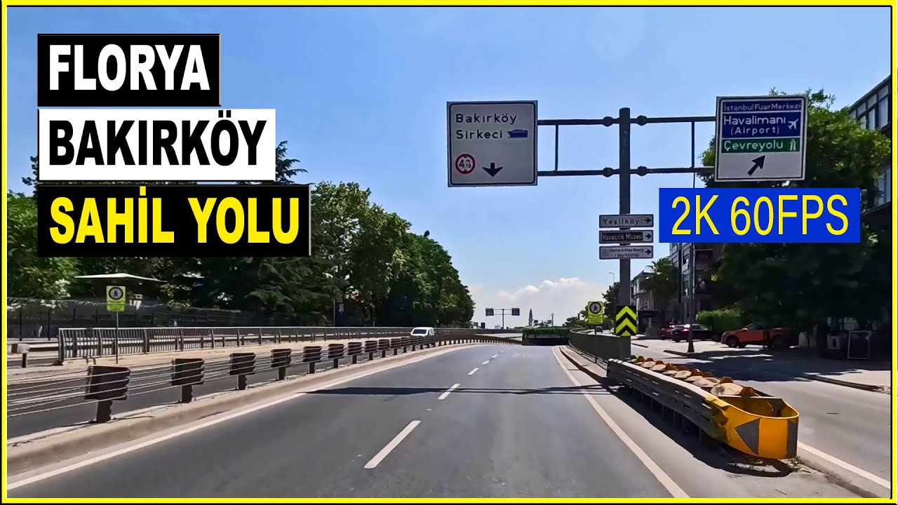Florya Yeşilköy Yeşilyurt Ataköy Bakırköy Sahil Yolu İstanbul |  #turkey #istanbul #keşfet #travel