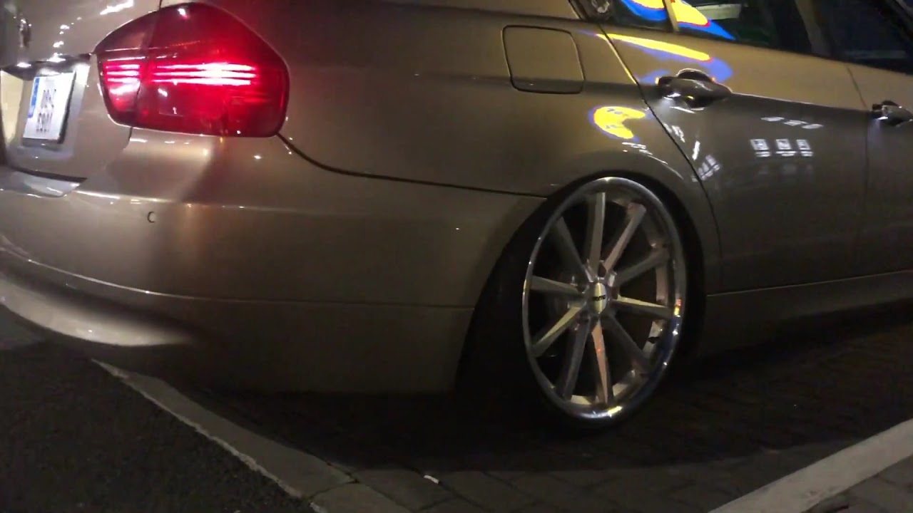 Bmw e90 318D n47 straight pipe, DPF off, downpipe