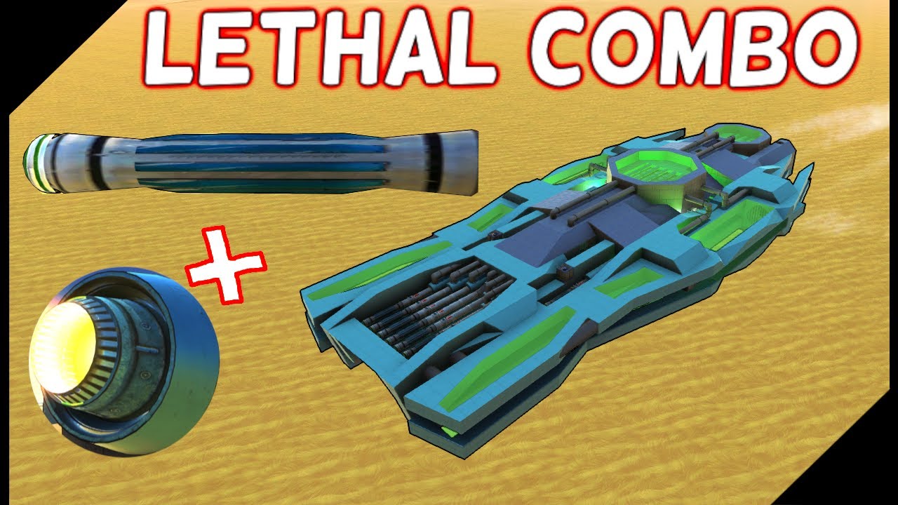 I Made a Combo That Is TOO Good To use. | From The Depths | Land Adventure Mode Gameplay