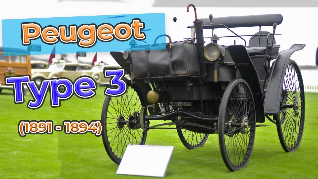 1892 Peugeot Type 3  (1891 - 1894)