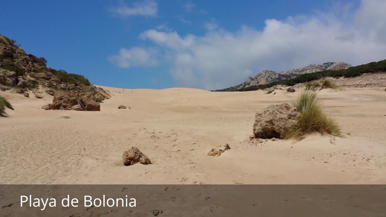 Places to see in ( Tarifa - Spain ) Playa de Bolonia