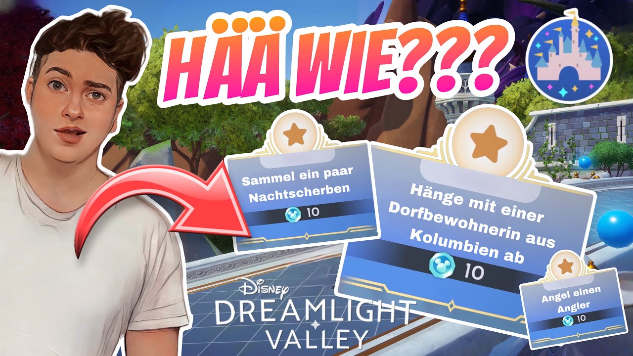 SAMMEL ein paar NACHTSCHERBEN geht NICHT!!! 😳 | Sternenpfad Aufgaben Lösungen | Dreamlight Valley