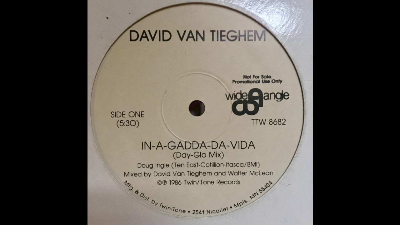 David Van Tieghem - In-A-Gadda-Da-Vida (Day-Glo Mix) (Wide Angle, 1986)