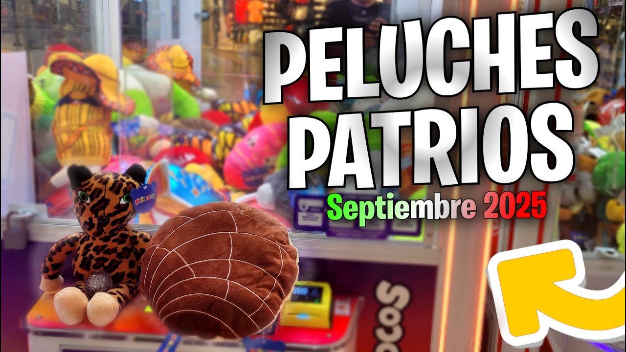 Así GANAS Peluches PATRIOS en la Maquina de Muñelocos🧸🇲🇽