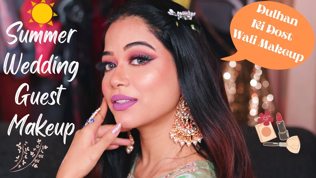 ☀️ Summer Wedding Guest Makeup look 🌞 Party Makeup in Summer #SummerMakeup #weddingguest