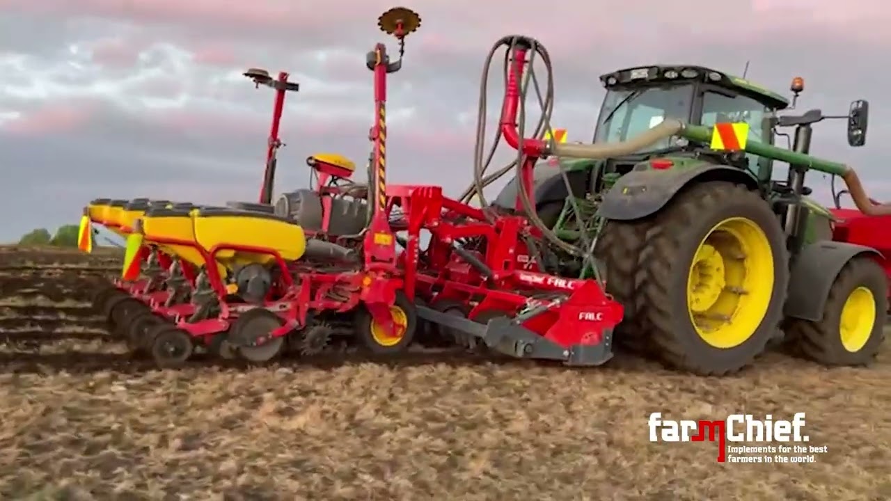 FarmChief Falc Strip Till planting maize