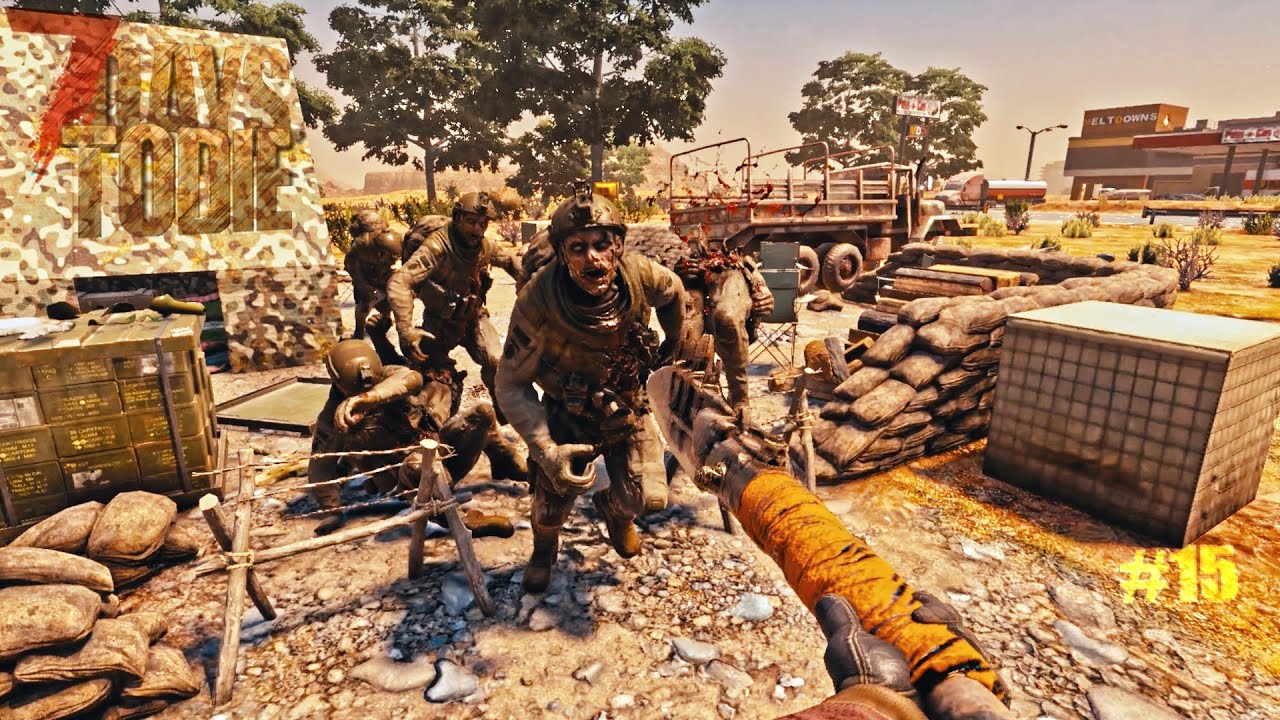 7 Days to Die v2.5 - Всё ещё добиваем задания в пустыне #15