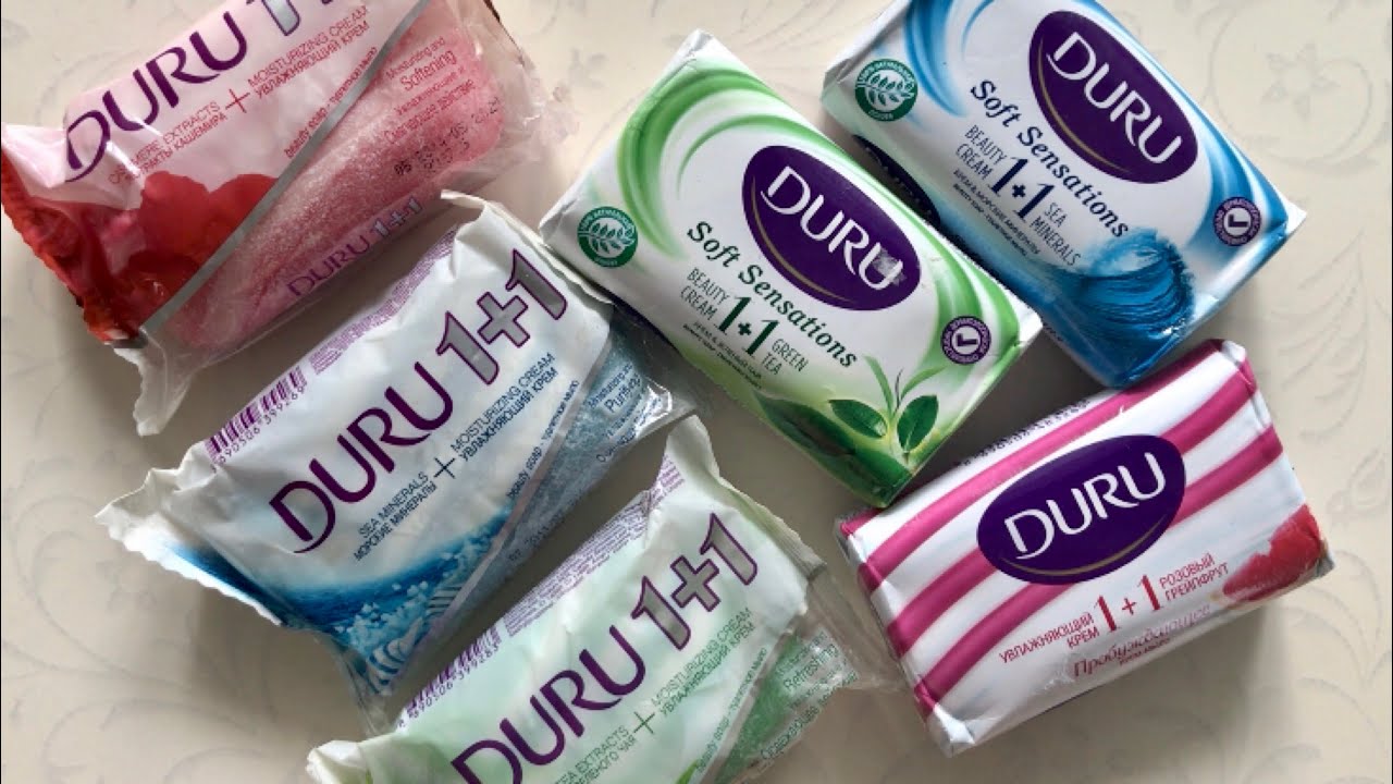 ASMR SOAP # 221/CUTTING SOAP DURU | Soap rye year💚💕💙Мыло DURU