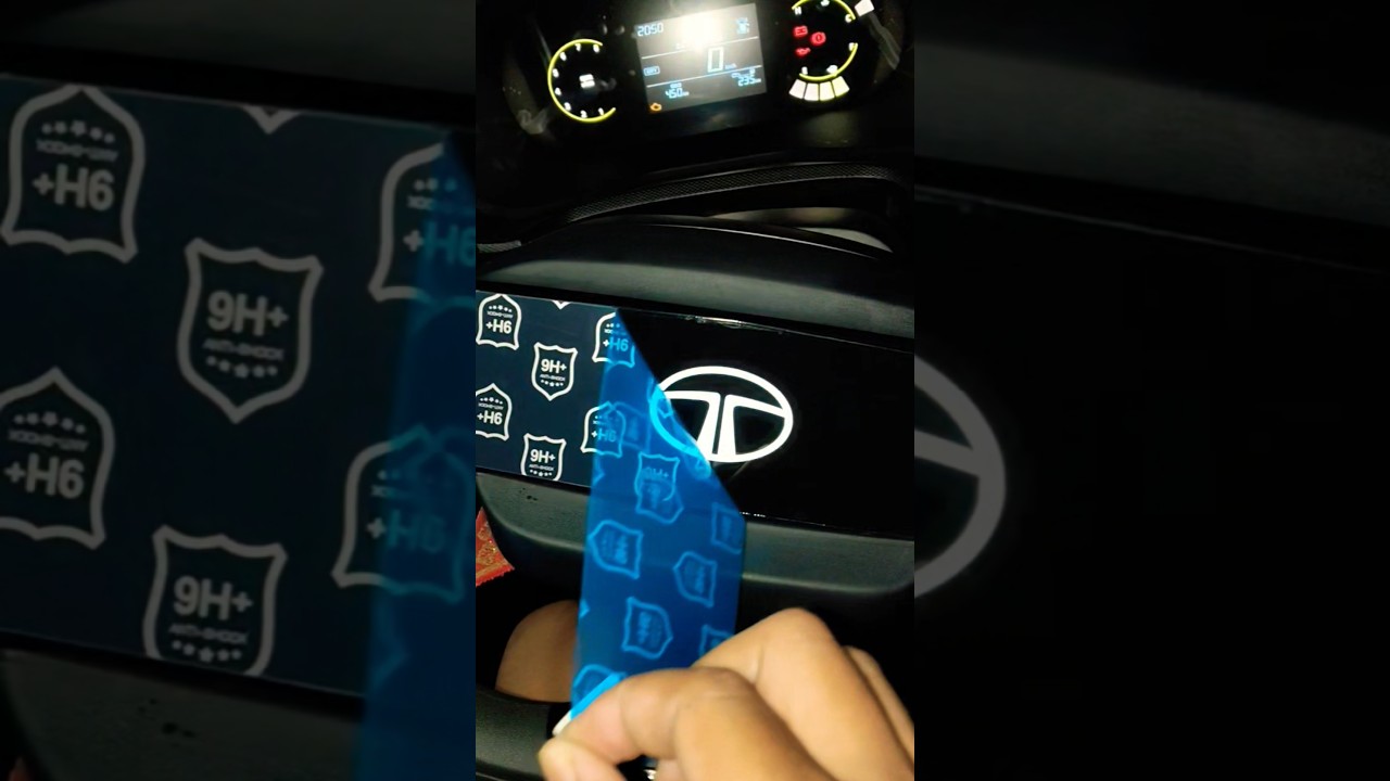 Tata Nexon Screen Guard Installation