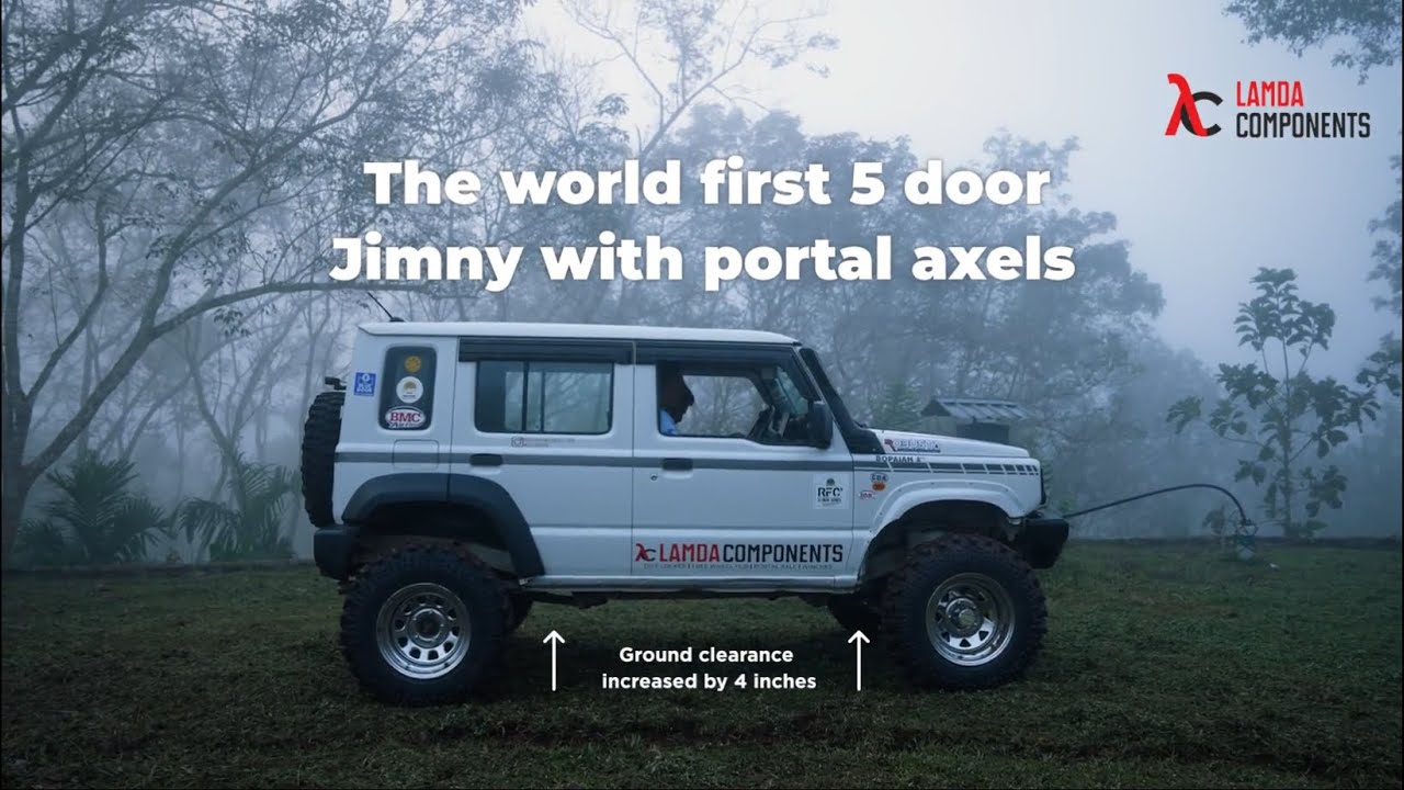 Lamda Portal Axles For Suzuki Jimny