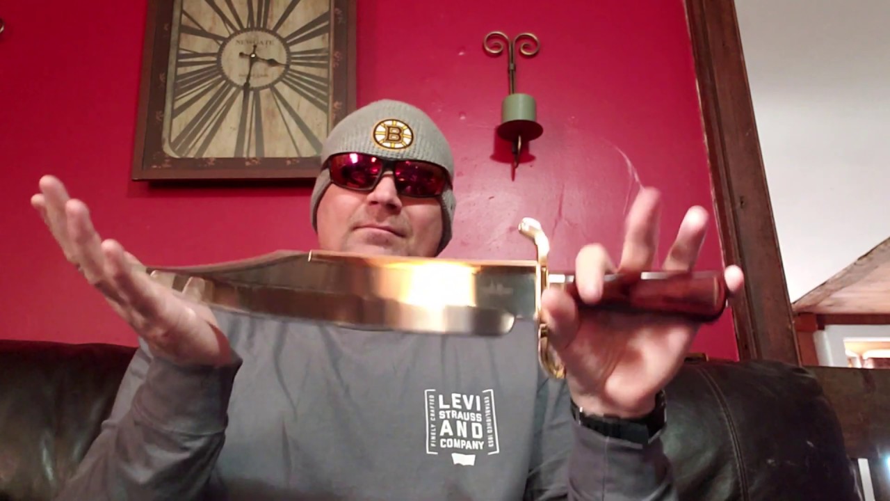 Gil Hibben Old West Bowie  Bloodwood Edition knife review