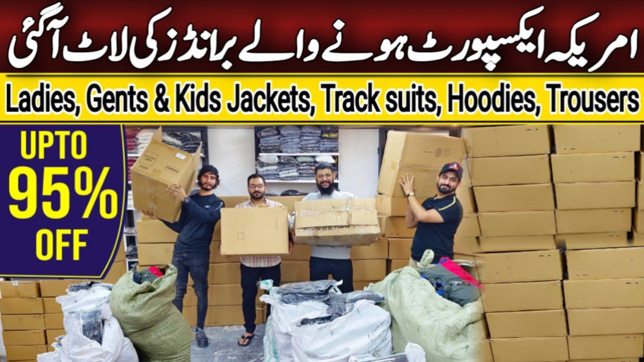 USA Export Leftover Brands Laat | Upto 95% OFF | Kids Gents N Ladies Winter Laat