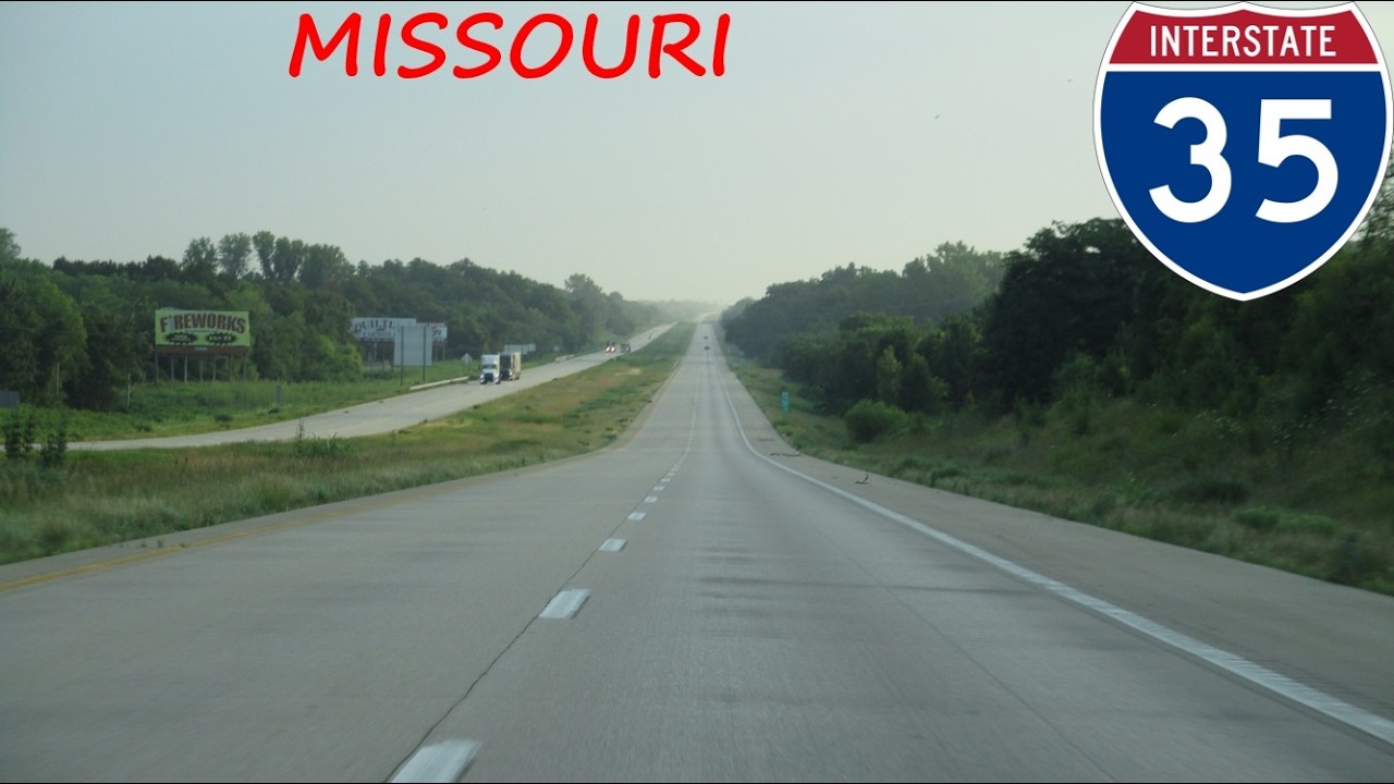 Interstate 35 - Missouri northbound [FULL LENGTH VIDEO]