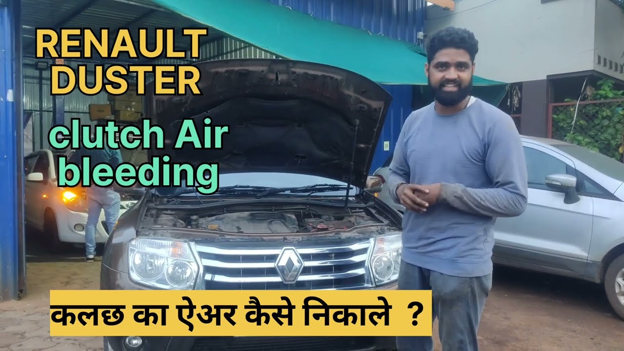RENAULT DUSTER CLUTCH AIR BLEEDING