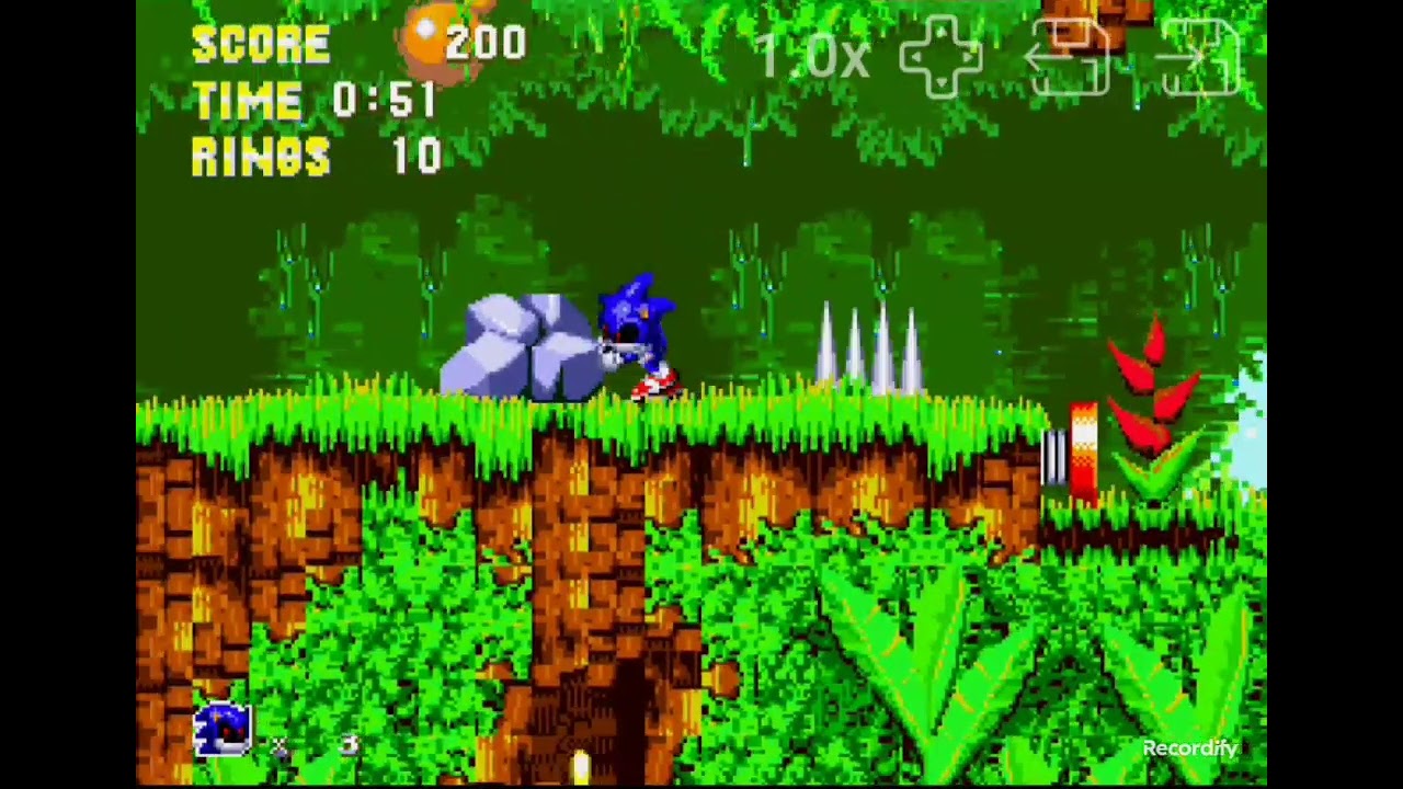 Metal Sonic no Sonic 3 edition 🎮