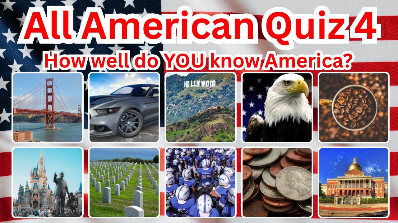 All About America Quiz 4| Fun USA Trivia