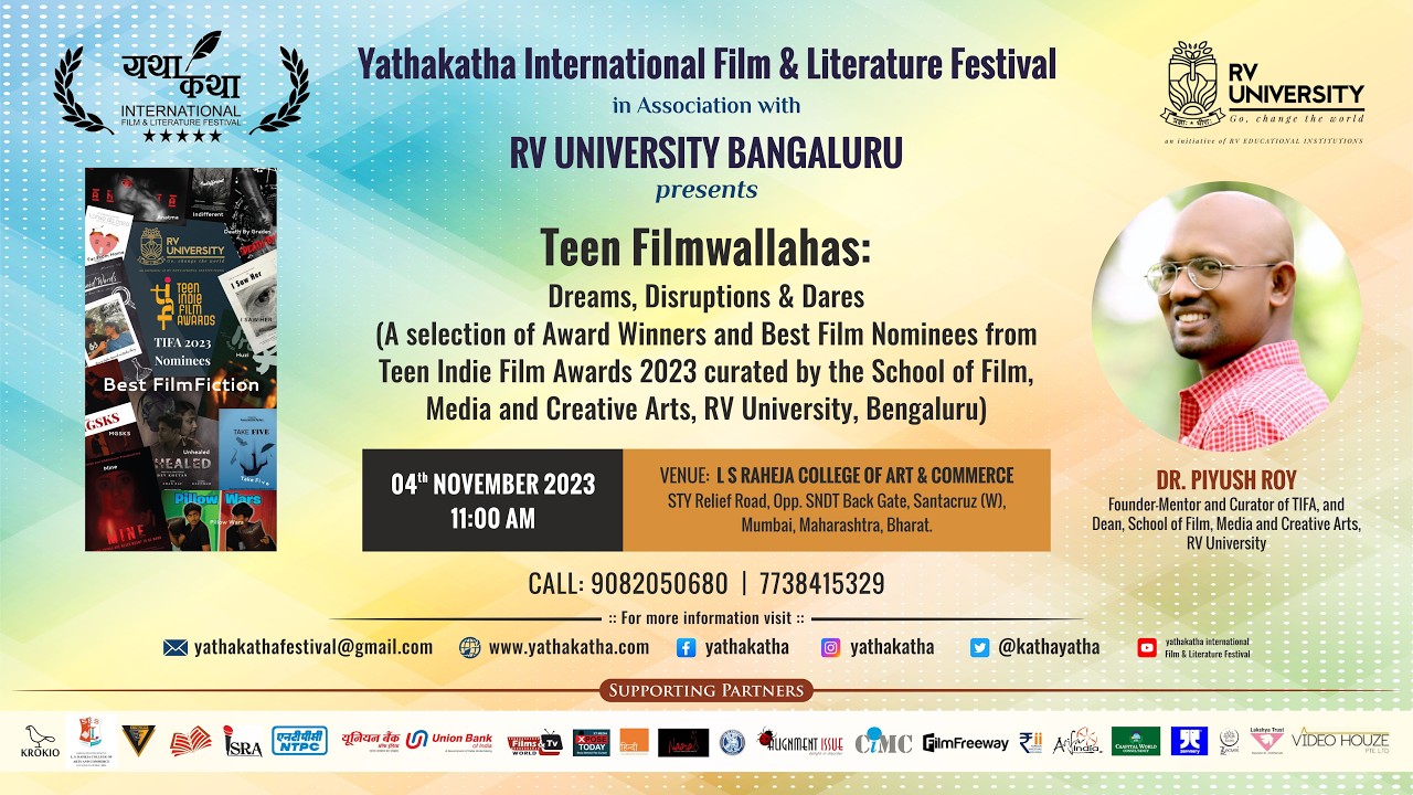 YathaKatha Festival | Season 2 | Celebrating TIFA - RV University Banglore