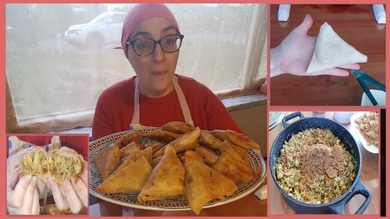 TE SORPRENDERÁS DE LO DELICIOSO QUE ES! BREWATS DE POLLO MARROQUÍS ROLLITOS DE PRIMAVERA DE POLLO!!