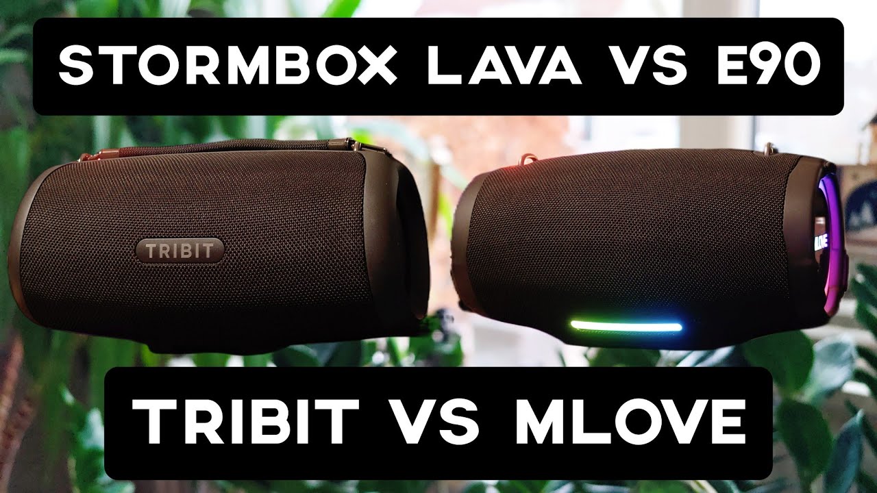 Tribit Stormbox Lava VS Mlove E90 "DEEP BASS BATTLE!😱"