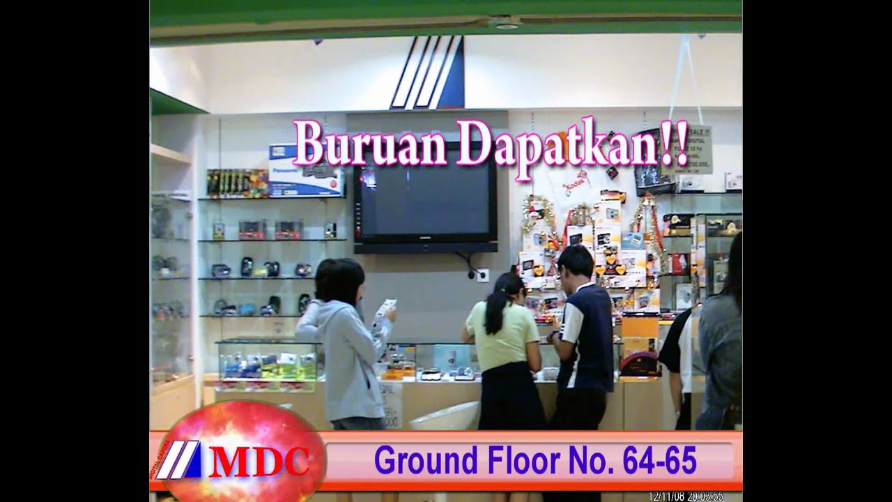 MDC Promotion at Mall Olympic Garden End May 2009