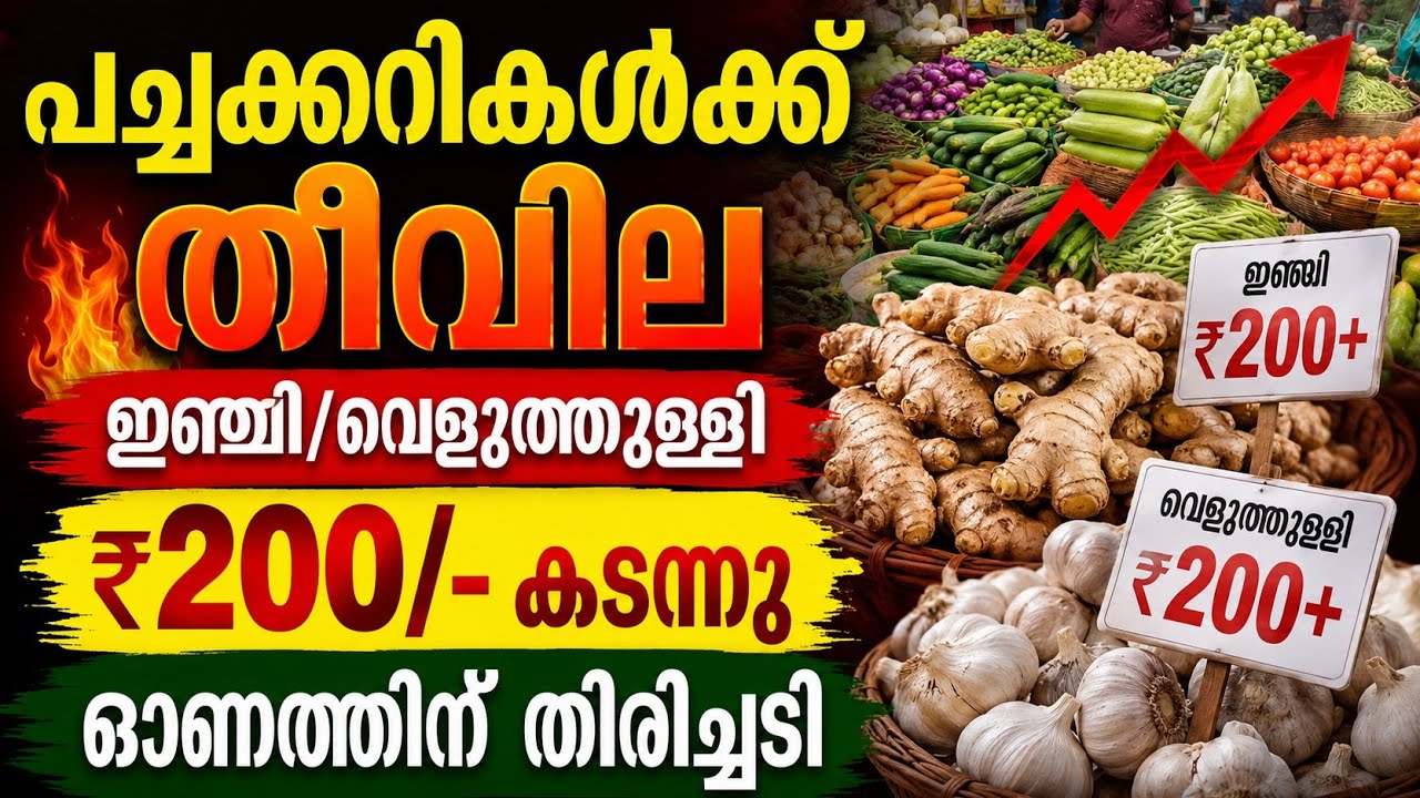 പച്ചക്കറികൾക്ക് പൊള്ളുംവില |ഓണത്തിന് തിരിച്ചടി |Vegetable price increases